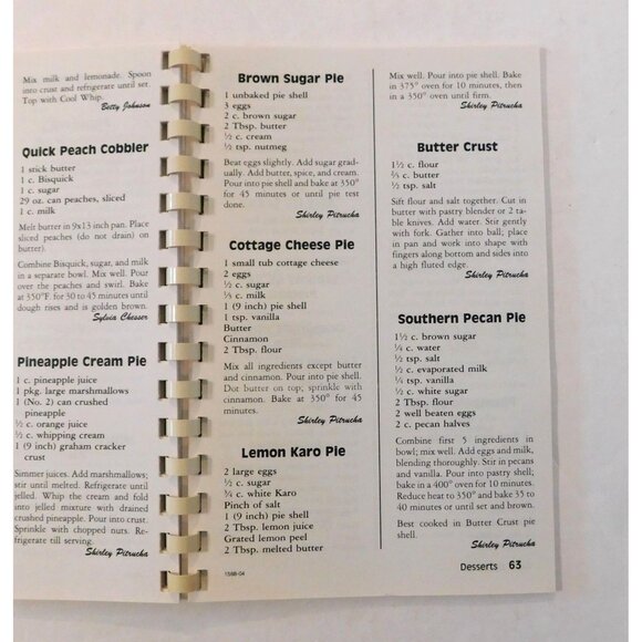 In Their Memory Cookbook Citizens Police Academy Alumni of Temple 2004 PB Spiral - Picture 8 of 8